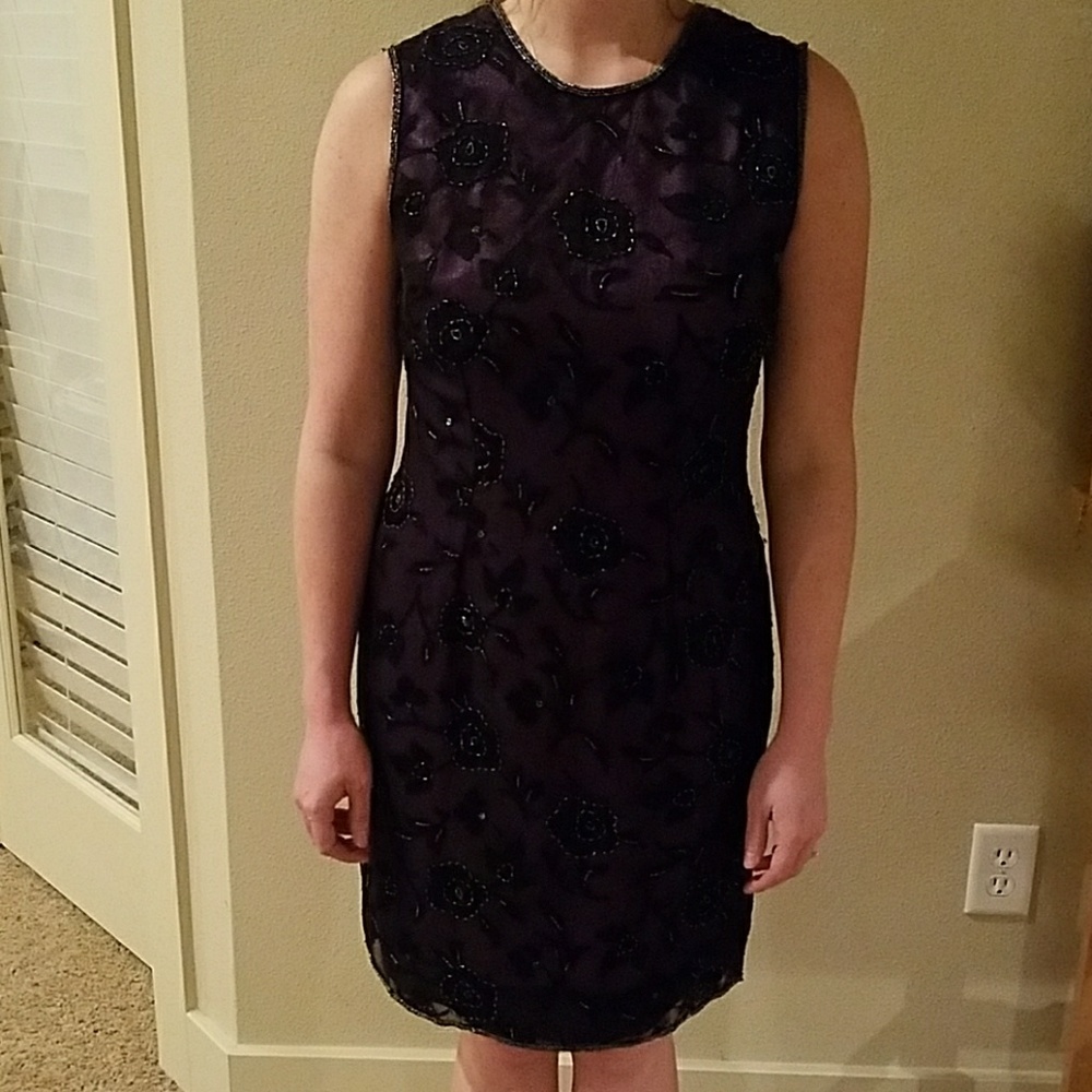 Purple dress